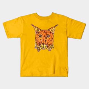 Lynx Contemporary Sketch Kids T-Shirt